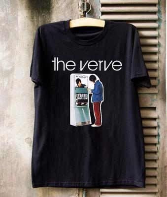 Коллекция The Verve Band Подарок для фаната Все размеры от S до 5XL Футболка Унисекс Футболка