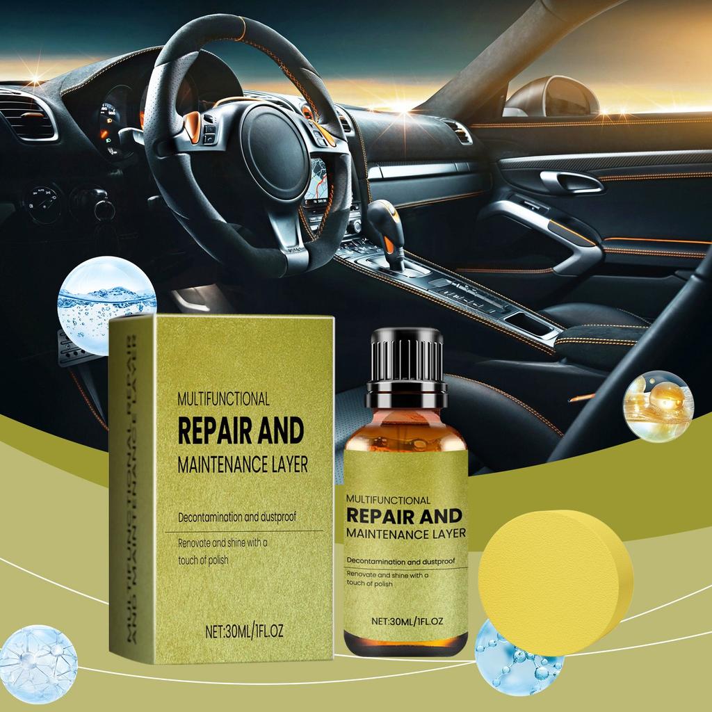 Автомобильные пластиковые детали Crystal Plating Refurbishment Agent Пластиковые детали Crystal Coating 30 мл