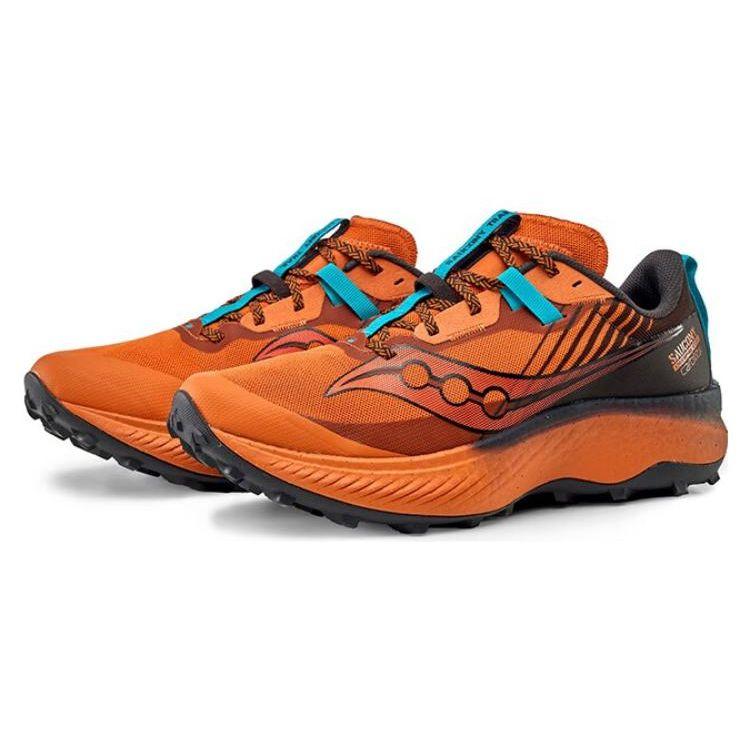 SAUCONY Endorphin Edge Мужские Низкие Кроссовки для Трейлраннинга Цвет Глина Базальт S20773-25