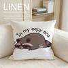 Cute Little Raccoon Cushion Cover Pillowcase Set Pcs x x Breathable Washable Sofa Cushion Cover