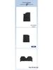 Premium Floor Mats Set for Hyundai Elantra 08-15 Left-Hand Drive (Rear Passenger Seat)