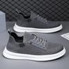One-pedal Men's Shoes Summer Breathable Thin Fly-woven Mesh Shoes Men's Black Versatile Work Leisure Sports Board Shoes