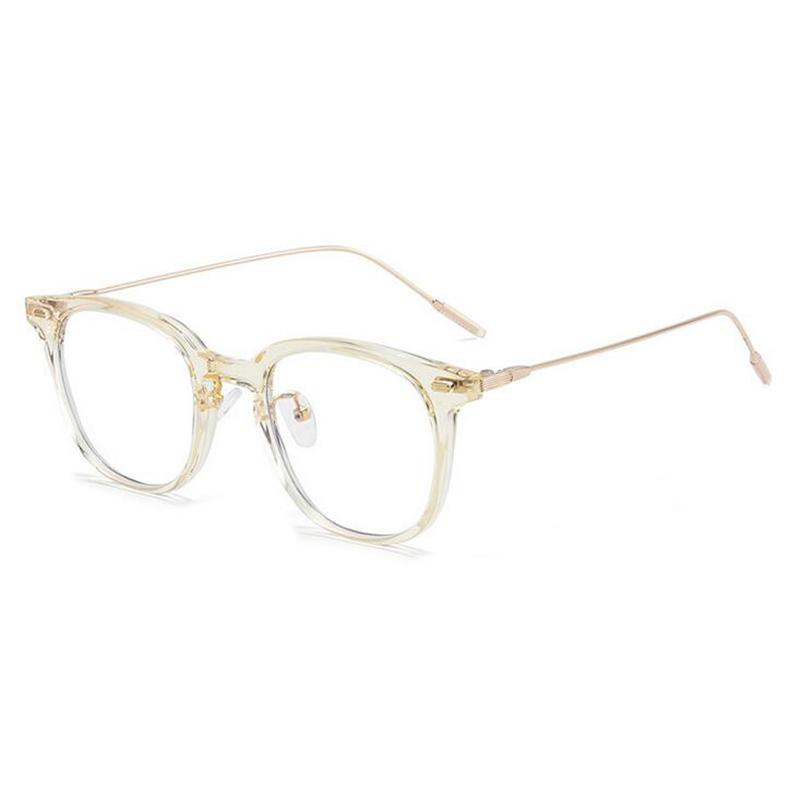 Для Женщин Мужчин Очки от Синего Света Овальные Миопические Очки 1.56 Однофокальная Миопическая Линза Очки по Рецепту Диоптрии от 0 -0.5 -0.75 До -6.0