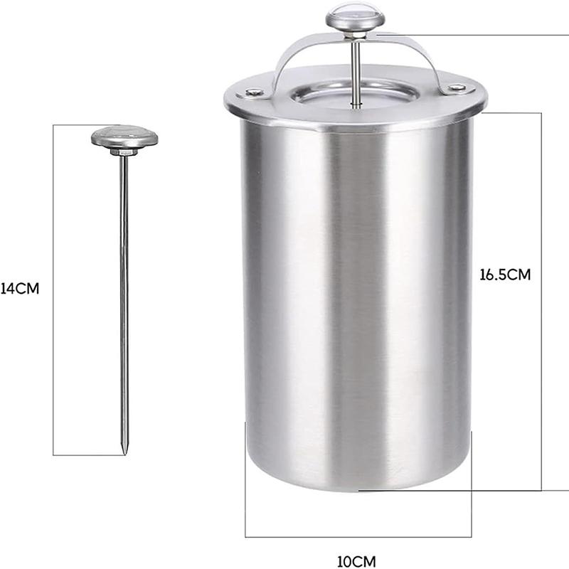 Stainless Steel Ham Maker Meat Press Cooker Mold for Deli Lunch Meat Kitchen Tool for Homemade Healthy Sausage