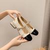 Fashion Mary Jane Shoes for Women 2025 Elegant Medium Heeled Women's Single Shoes Soft and Comfortable Ballet Shoes Zapatos De Mujer