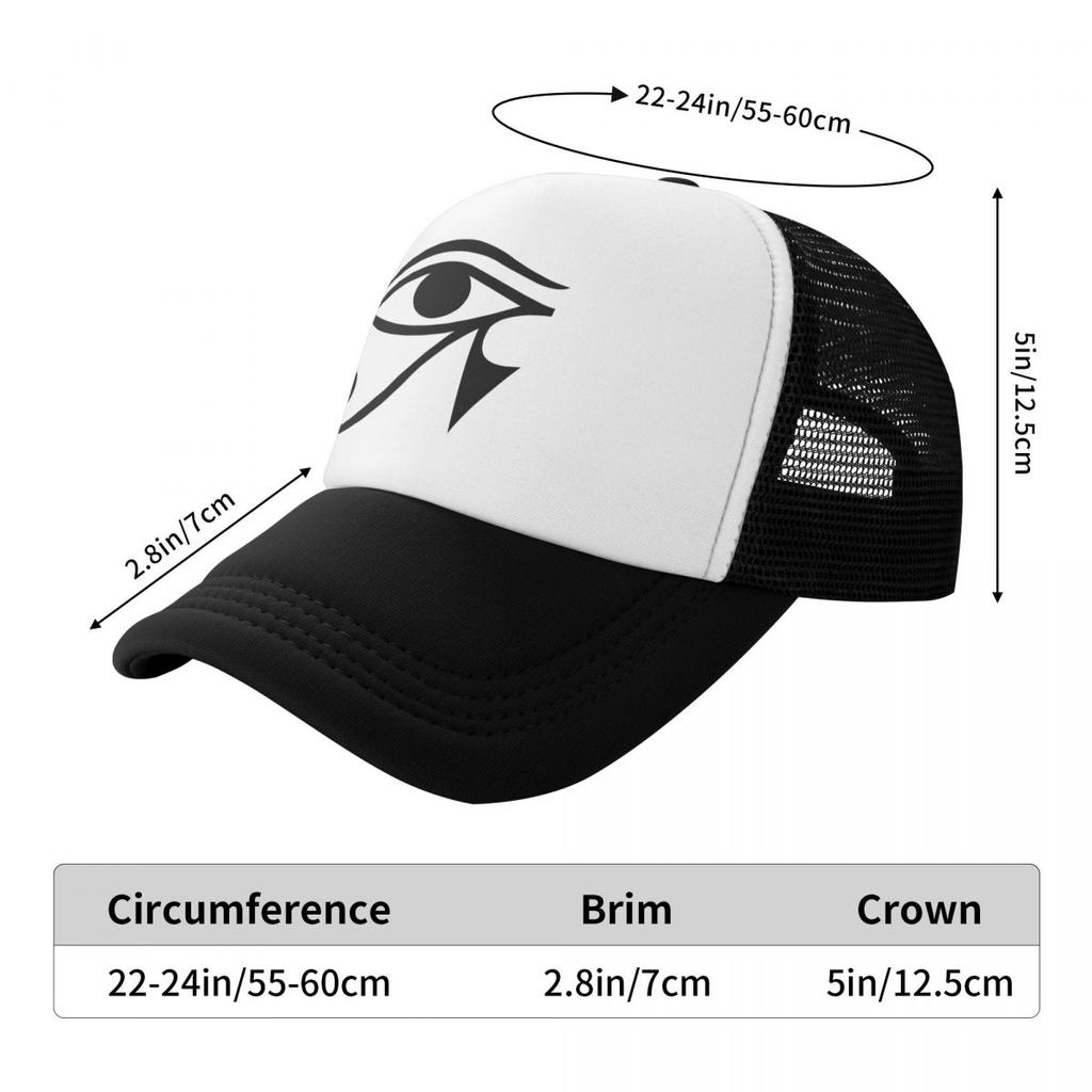 The Eye Of Horus Ra Egyptian Illuminati Outdoor Sport Cap Baseball Cap Unisex Women Adjustable Hat Cap Fashion Summer Hat