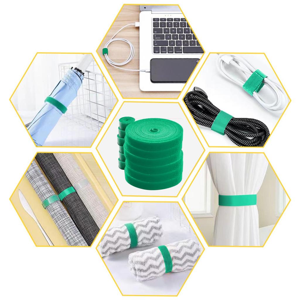 5M нейлоновая лента для повязки растений многоразовые крючки-петли для растений зеленая лента-застежка бамбуковая тростниковая обертка поддержка аксессуары для дома и сада