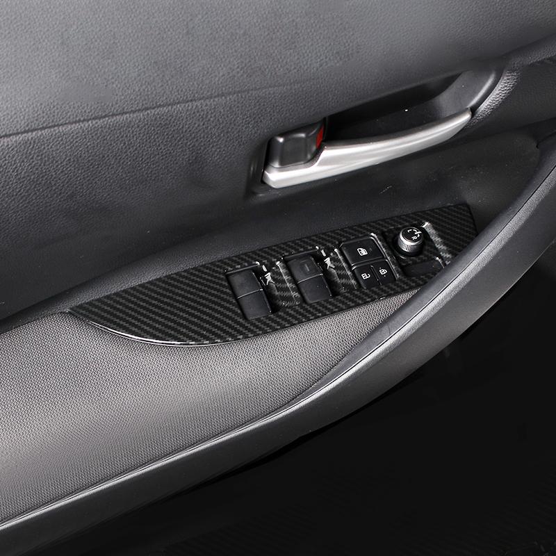 Для Toyota Corolla E210 2022 2023 гибридный ABS автомобильный дверной подлокотник панель оконный переключатель кнопки подъема крышка отделка