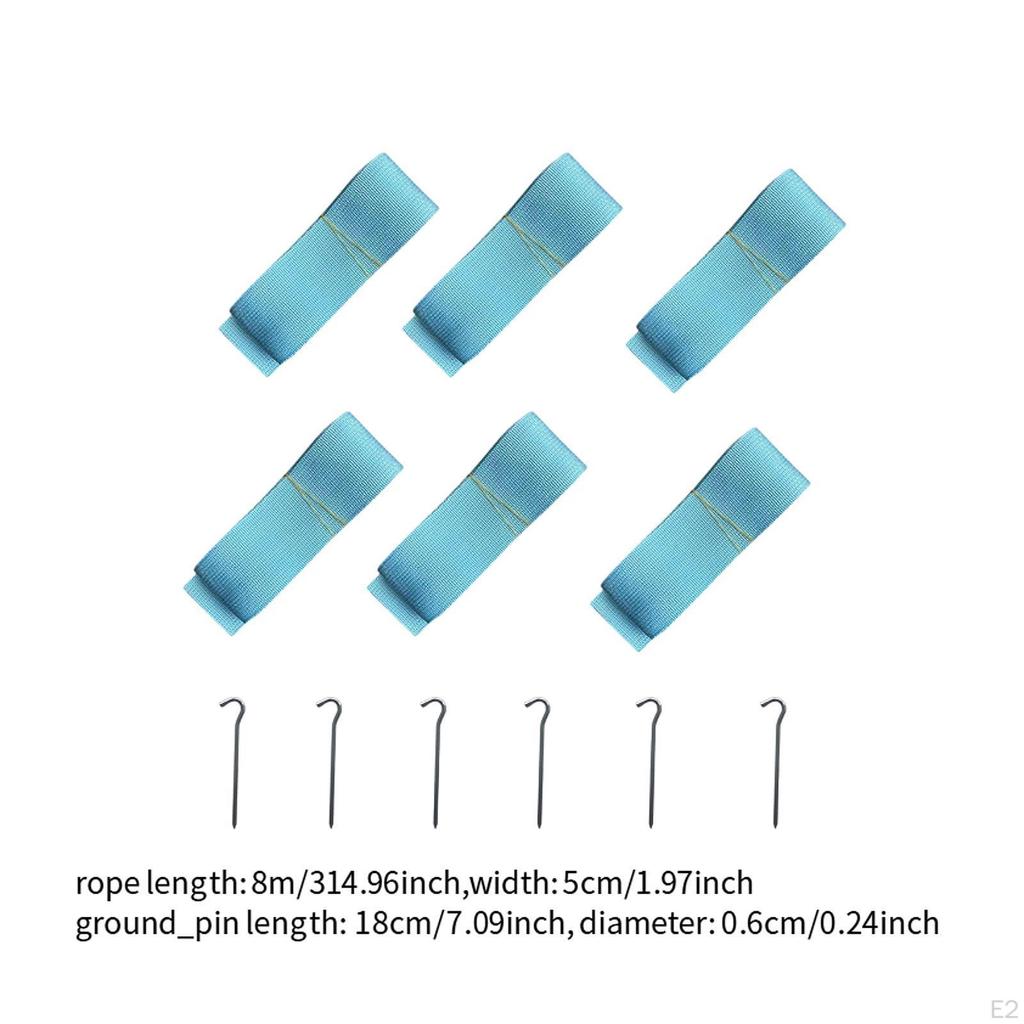 6 штук пляжный волейбол линии бадминтон площадка пограничное поле для вечеринки