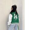Women's Casual Fashion Sweatershirt Thickened Top Long-sleeved Baseball Uniform