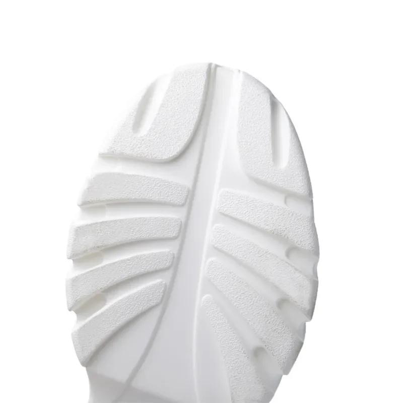 Модные кроссовки на толстой подошве женские туфли Harajuku Retro Old Platform Shoes повседневные удобные дышащие увеличенные белые туфли Femme Zapatos