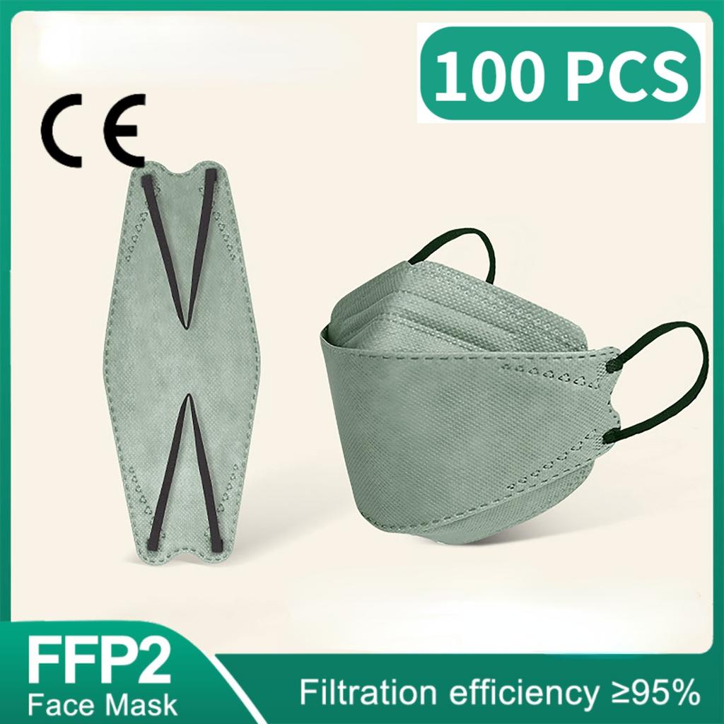 Подходит для детей 4-12 лет, маски FFP2 Morandi, 4 слоя, корейские Homologada Mascarillas FPP2 Niños, черная маска FFP2mask Kids