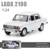 1:24-масштабная модель легкосплавного автомобиля LADA 2106 со световыми и музыкальными эффектами