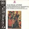LP Record MAURICE ANDRE, MARCEL LAGORCE / JEA - Celebres Concertos Pour Trompette OP7024RE ERATO 1973 Japan Classical Used
