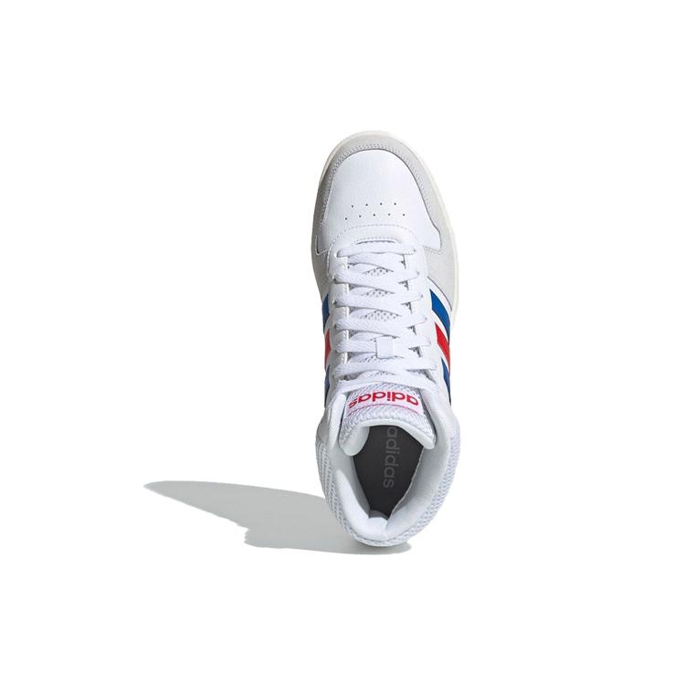 Adidas Hoops 2.0 Mid 'White Blue Red' EE7382