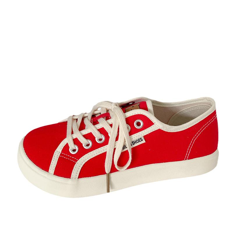 HB-001 mango head bear парусиновые туфли женские с плоской подошвой нишевые оригинальные ретро ins универсальные туфли для доски маленькие белые туфли