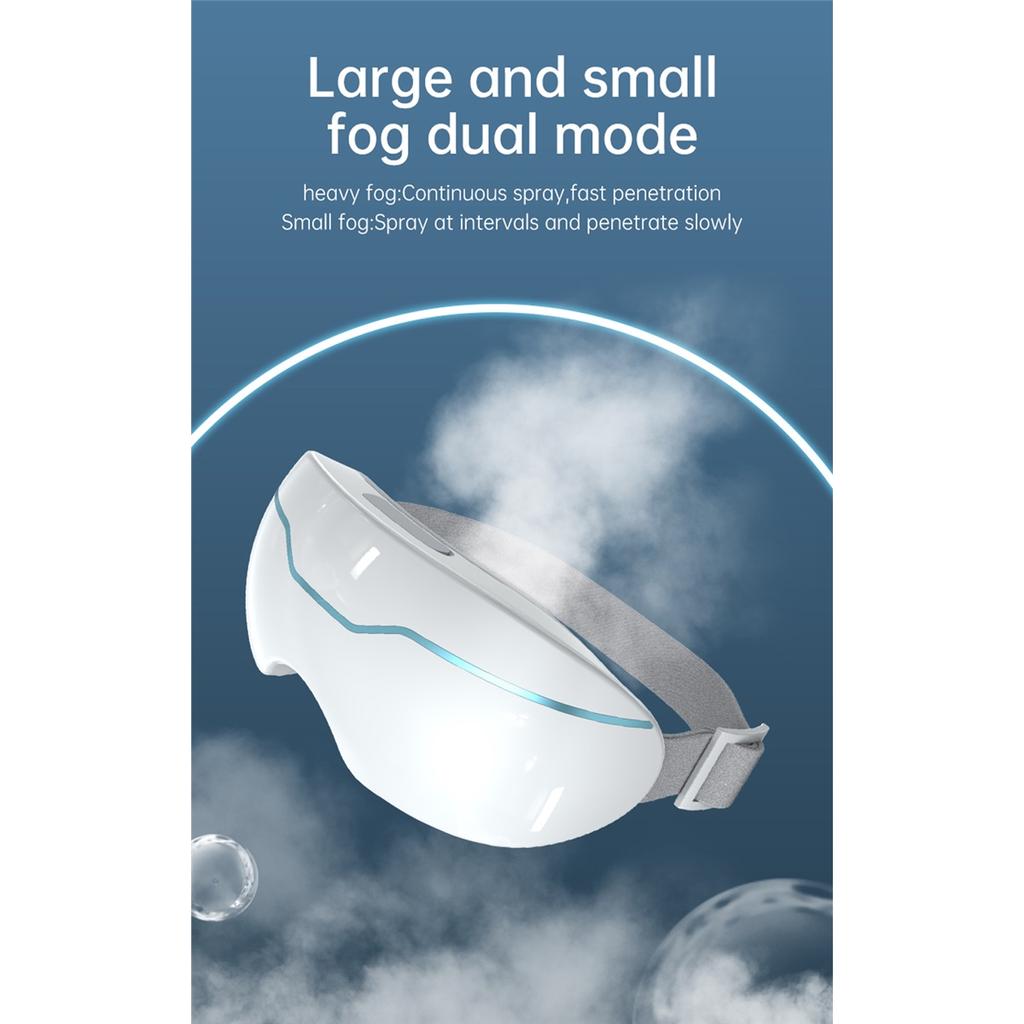 Электрический нано-паровой массажер для глаз, Атомизированный массаж акупунктурных точек глаз, Снимает усталость и темные круги, Улучшает сон, Машина для ухода за глазами