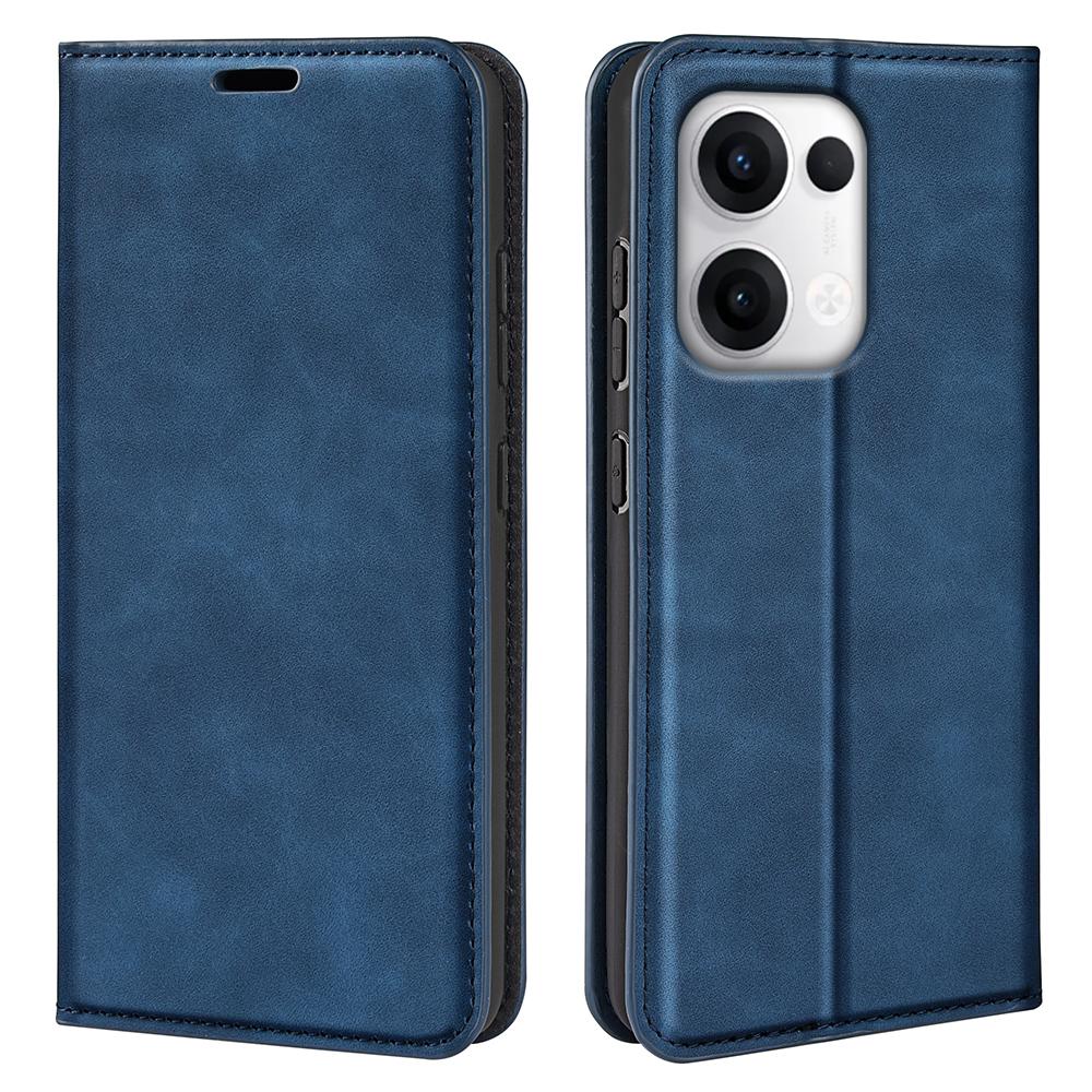 Для Oppo Reno13 Pro 5G Чехол Кожаный на ощупь Кошелек Чехол для телефона