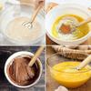 Large Hand Danish Dough Whisk Bread Mixer Stainless Steel Cake Pastry Dough Mixer Stick Egg Beater Kitchen Baking Blender Tools