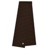Velsey Stripe Muffler [BROWN]