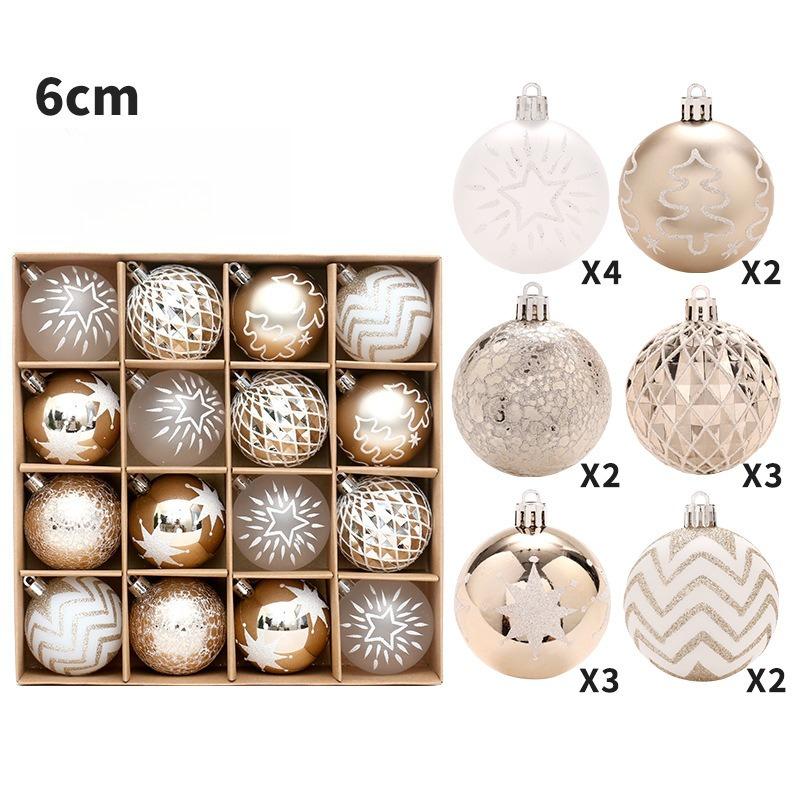 Рождественские шары для украшения елки, красочные расписанные вручную подвесные товары для вечеринки, праздничные декоративные сферы, подарки