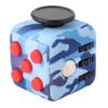 Игрушка Fidget Cube снимает стресс, тревогу и скуку для детей и взрослых, камуфляж синего цвета