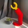 3D Printed Headphone Stand for Over-Ear Headphones, Computer Headset Hanger, Desktop Earphone Holder (28cm)