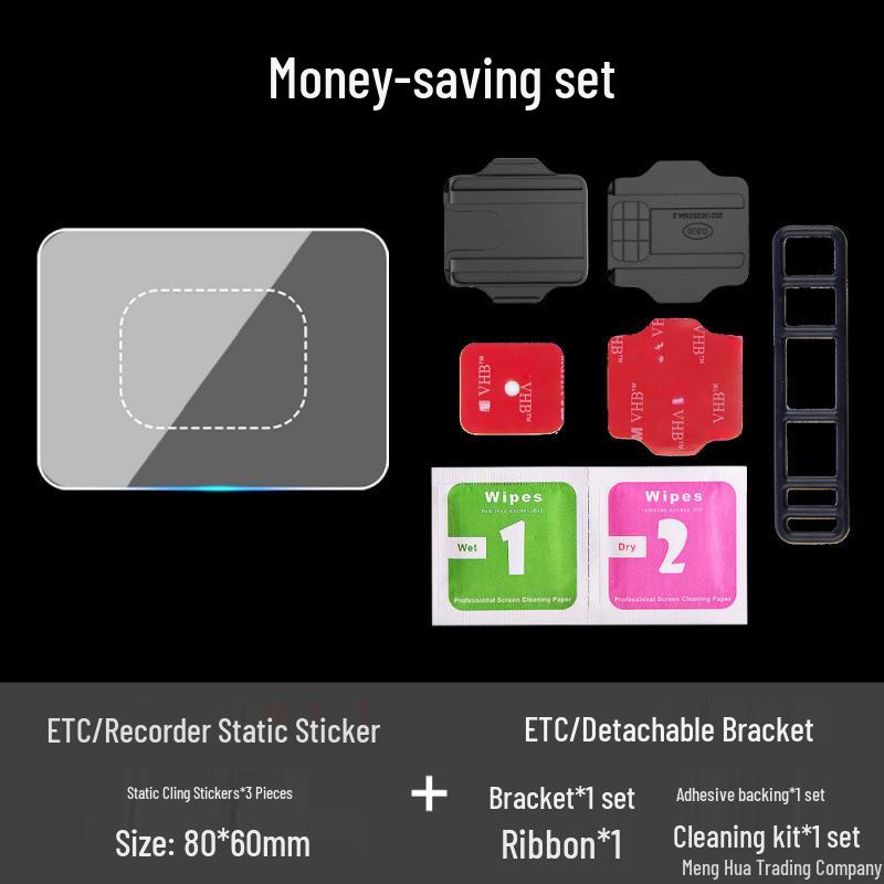 Static Car Sticker for Insurance, Inspection & Dash Cam