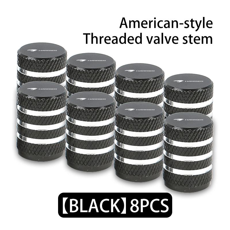 For Toyota ad114Pcs Car Styling Wheel Tire Valve Caps Tyre Stem Covers Decoration Accessories For Toyota Harrier Vellfire Prius Voxy Corolla