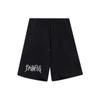 Li Ning Badfive Letter Print Loose Shorts Men shorts Black AKSS379-2