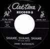7inch Record JIMMY MCCRACKLIN - Shame, Shame, Shame / I'm The One A827XX Art-Tone Record 1962 US Soul/Funk Used