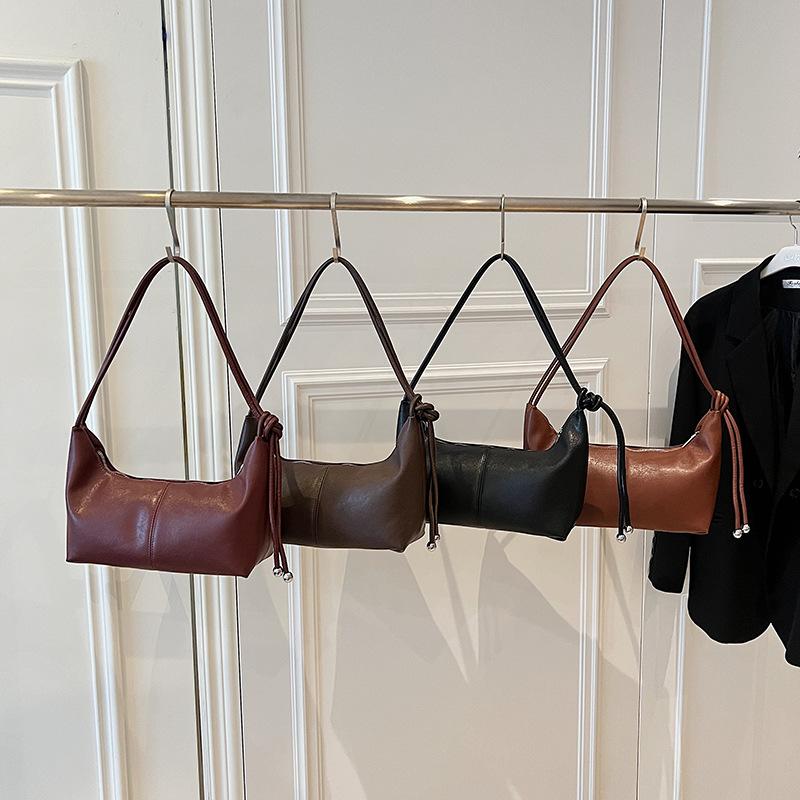 Bag Women's Hand Bag 2025 Early Autumn New Versatile Messenger Bag High Fashion One Shoulder Underarm Dumpling Bag