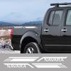 Боковая наклейка на багажник автомобиля для Nissan Navara D40 D22 D23 NP300 Пикап Стиль полосы Наклейки Виниловое покрытие Аксессуары для тюнинга авто