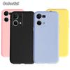 For Oppo Reno7 Case CPH2363 Liquid Silicone Soft Protective Shell Cover For Oppo Reno7 4G Reno 7 Cases 6.43" Phone Fundas
