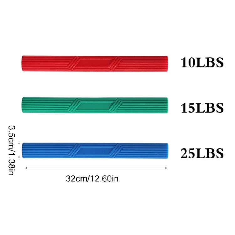 3Pcs Fitness Resistance Rod Nonslip Twisting Hand Exercise Rod Hand Grip Strength Trainer Fitness Equipment Accessories