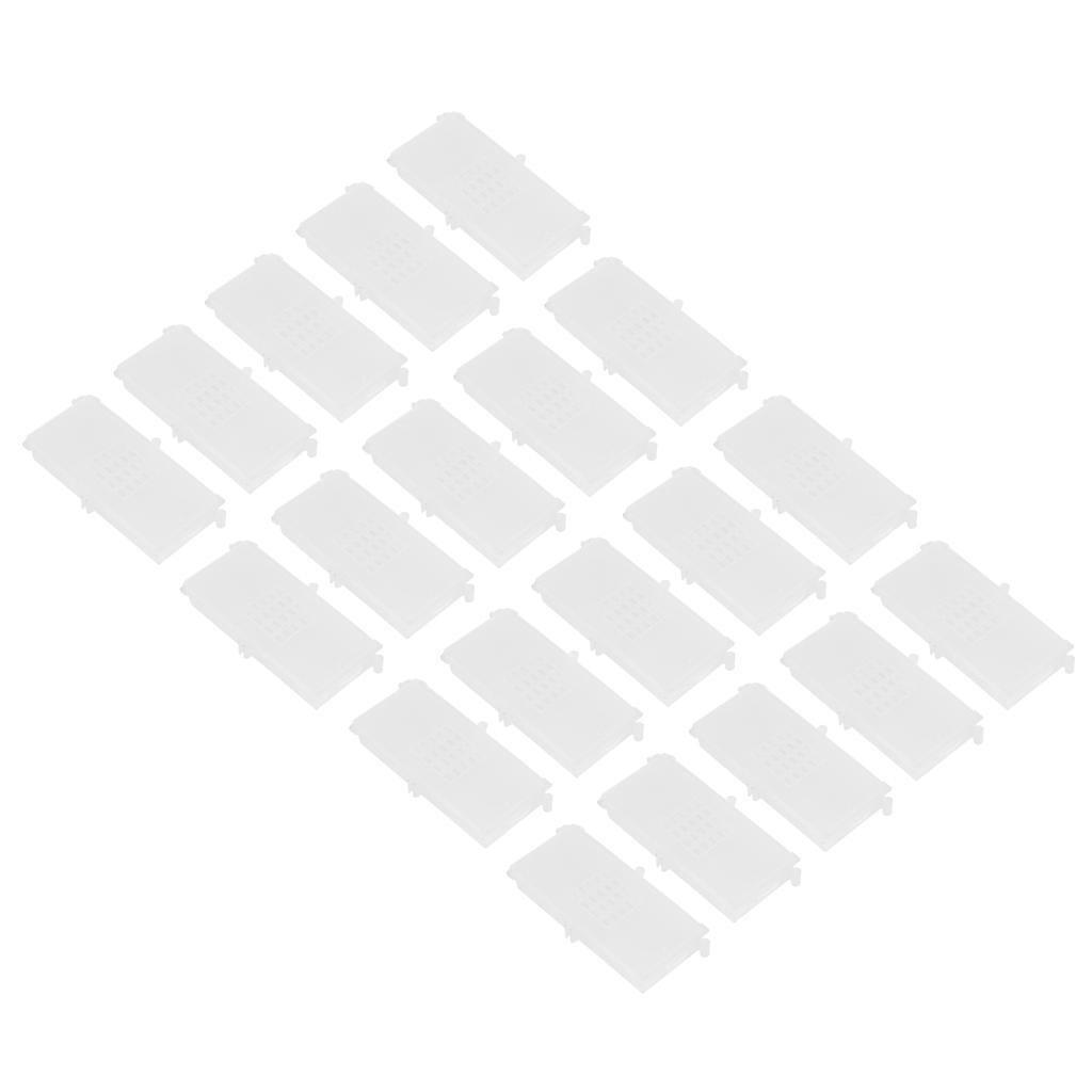 20 шт. Транспортные клетки для пчелиных маток, прозрачный ящик для отлова, инструмент для пчеловода, пчеловодческое оборудование