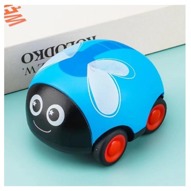 Транспортное средство в форме божьей коровки для когнитивного развития, инерционная машинка, не требующая батареек, развлечение для взаимодействия родителей, для игры и декора