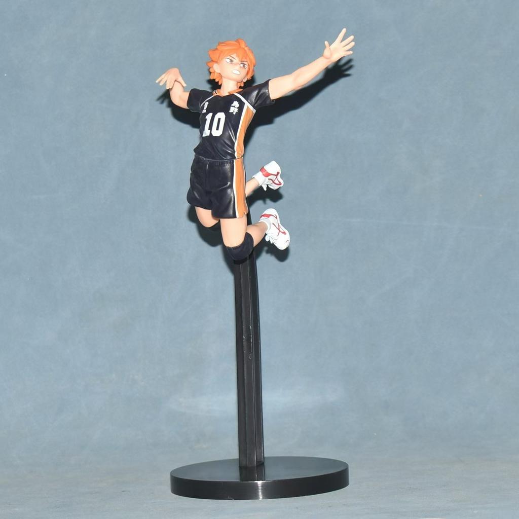 26см Аниме Haikyuu Тобио Кагеяма Шоё Хината Фигурка Поза Прыжок через сетку Национальные соревнования Модель 1/8 Игрушка Подарок Фигурка