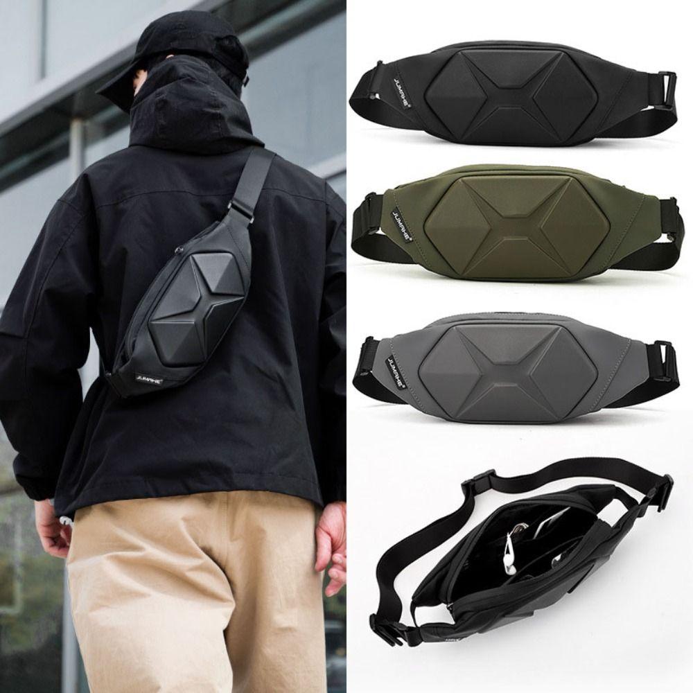 Large Capacity Men's Chest Bag Handbag Waist Bag Men Stylish Sports Shoulder Bag Outdoor