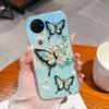 Прозрачный чехол для Vivo V50 Lite с красивыми цветами, мягкая ТПУ задняя крышка для Vivo V 50, легкий силиконовый противоударный корпус телефона