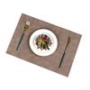 Meal Mat Waterproof and Oil Resistant Cloth Pattern Table Mat Thermal Insulation Mat Western Food Mat Cup Mat Anti Scald Table Mat Bowl Mat