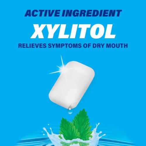 ACT Xylitol, 20-Count Dry Mouth Moisturizing Gum, Single Pack