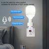 E27 Durable Smart Lamp Holder Offline Non-Wiring Light Voice Control Controller