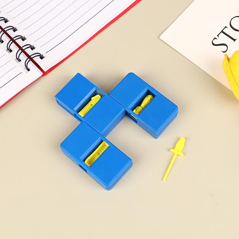 Коробка для фокусов Мумия Разрезанная на три секции Восстановление Волшебный трюк Реквизит Игрушки