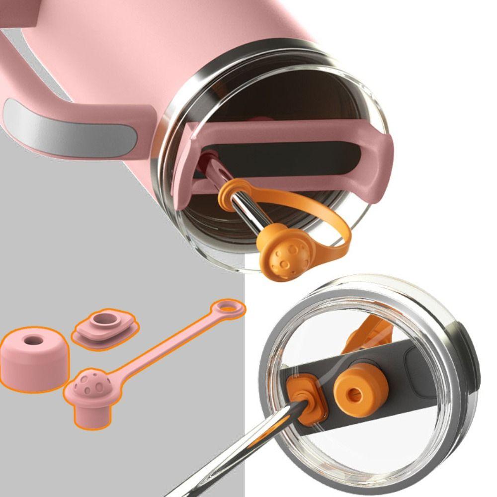 Набор из 3 шт. герметичных крышек-стопперов от проливания, силиконовые стопперы для стаканов, аксессуары для стакана Stanley 1.0 2.0 40 унций/30 унций