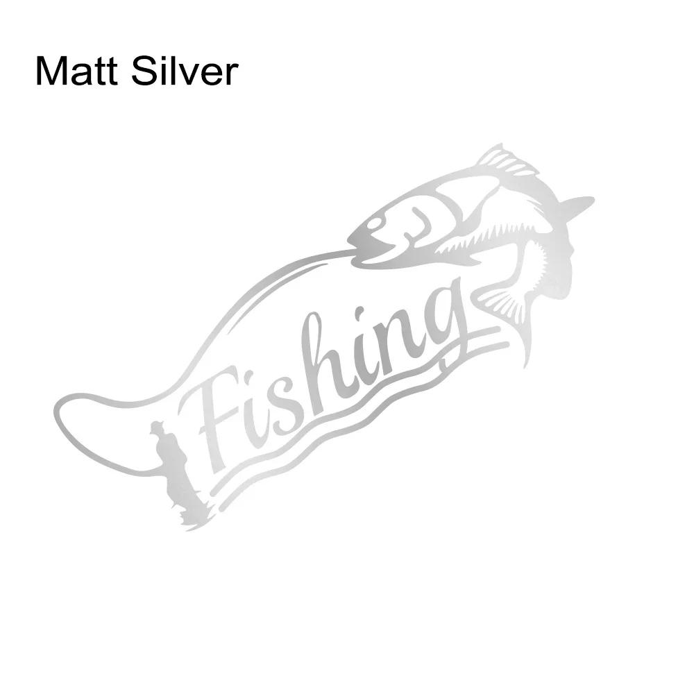 Funny Car Stickers Fishing Hunter For Car Truck SUV Ship Windshield Window Auto Body Creative Decor Accessories Vinyl Decals