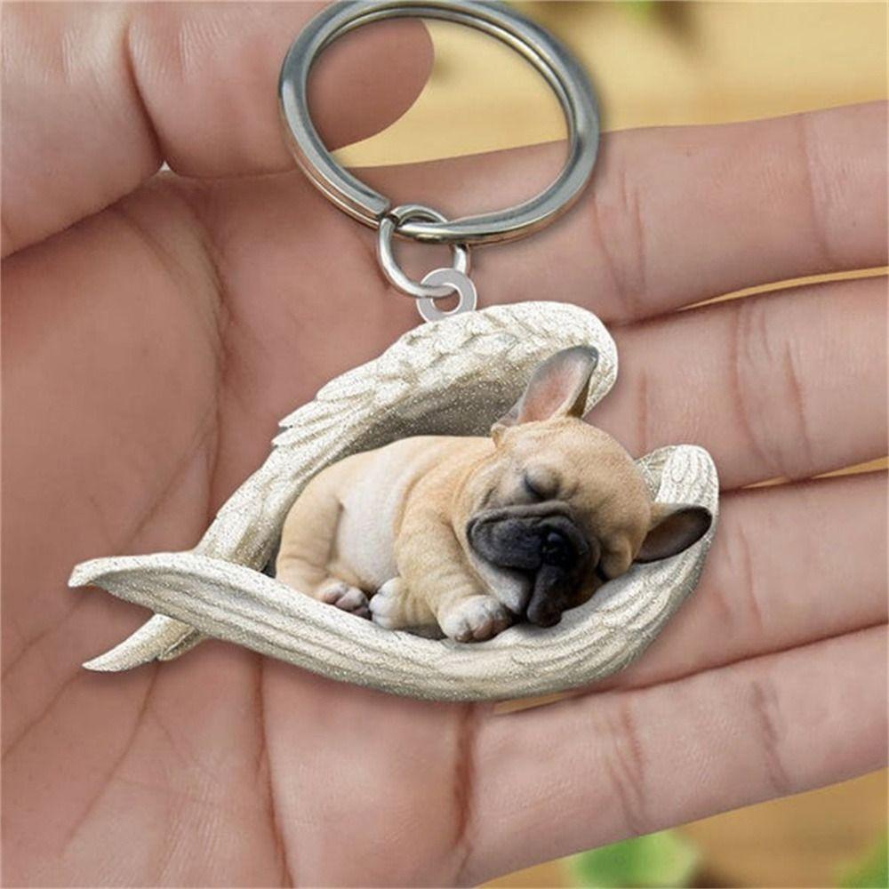 Pet Keychain Jewelry Gift Keyring For Women Car Keyring Dog Pendant Dog Key Chains Animal Keychain
