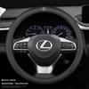 PPFX2 Кожаная Накладка на Руль Автомобиля Lexus Противоскользящие Аксессуары Для Lexus F SPORT ES RX NX LS UX LM LX GX LC RZ IS CT GS RC HS SC