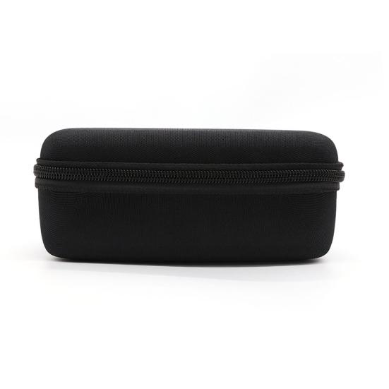 Гладкая сумка для хранения, легко открывается, черная, противоударная.