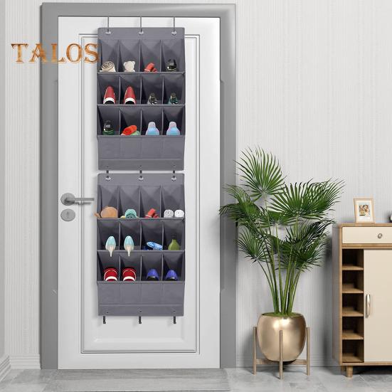 Сумка для хранения обуви, утолщенная магазинная обувь, устойчивая к разрыву, многофункциональная, карманы разных размеров, настенная полка для хранения, предметы домашнего обихода